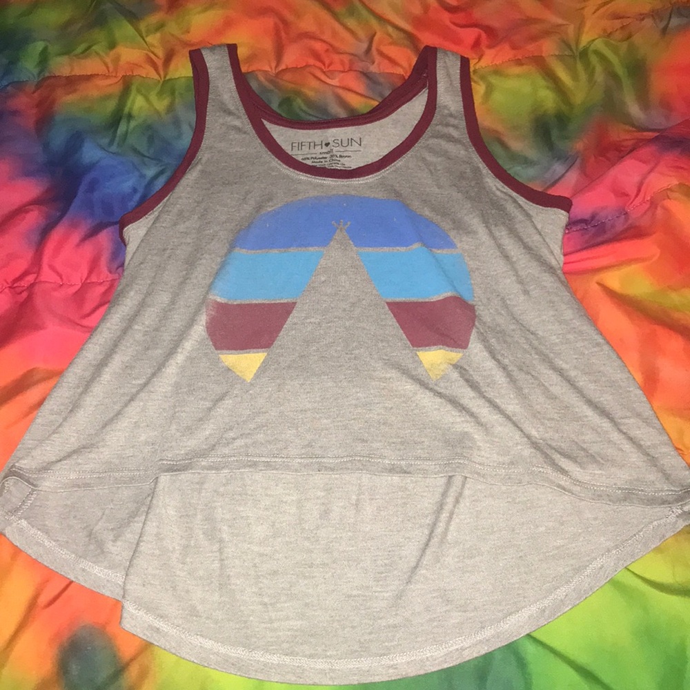 TeePee high low tank top